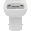 Ideal Standard i.life A T471901 Напольный пристенный безободковый унитаз-соло, технология RimLS+, горизонтальный (универсальный) выпуск, с крепежом TT0257919