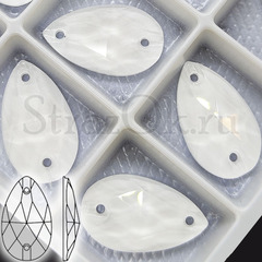 Пришивные неоновые стразы Neon  White Drop белые неоновые стразы в магазине Strazok.ru