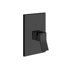 Gessi Rettangolo K 53061#299 Встраиваемый однорычажный смеситель для душа (внешняя часть), цвет: черный фото