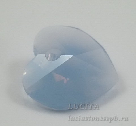 6202/6228 Подвеска Сваровски Сердечко Air Blue Opal (14,4х14 мм) ()