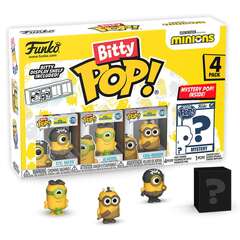 Funko Bitty POP! Minions Eye,Matie+Cro-Minion+Au Naturel+Mystery (1 of 4) 4PK