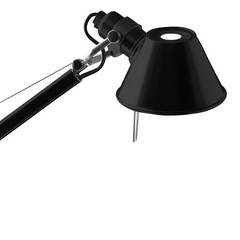 Настольная лампа Tolomeo Micro Table A011830 черный