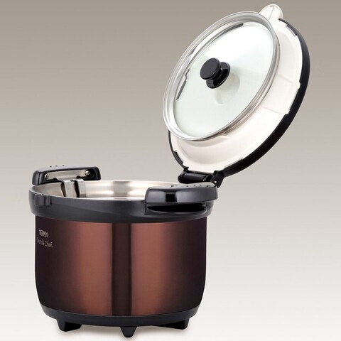 Термокастрюля Thermos Shuttle Chef KBG-3000 CBW  3 l, коричневый/черный (450784)