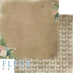 Бумага для скрапбукинга FLEUR-design, двусторонняя 30*30 см, 190 гр.
