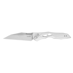 Фото Автоматический складной нож Kershaw Launch 13, сталь CPM-154, рукоять серебристый алюминий