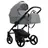 Коляска 2в1 Bebetto MAGNUM LIGHT SE light se 07 (св.серый) черная рама