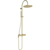 Ideal Standard La Dolce Vita BD674A2 Душевая система в комплекте с настенным смесителем для душа PVD Brushed Gold (Шлифованное Золото)