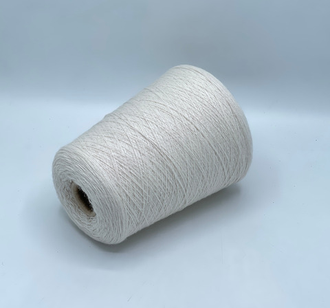 Бобинная пряжа, Cashmere, 1300м, 100%Кашемир, Молочный, 41536