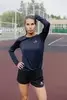 Женская футболка для бега с длинным рукавом Nordski Run темно-синяя - 7