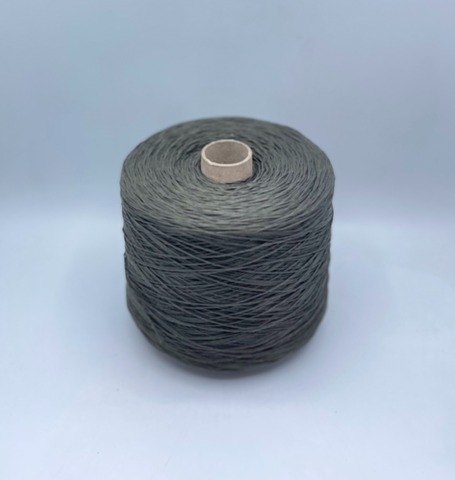Бобинная пряжа (пр.Италия), art.Cotone, 350м/100 гр. 100%Хлопок, цвет-Хаки , арт.34825