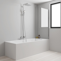 Душевая система GROHE Tempesta Cosmopolitan 250 CUBE с термостатом для ванны, излив 169 мм, хром (26691000)