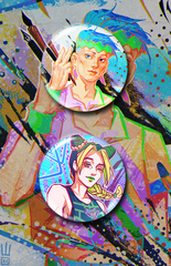 Набор значков "JoJo's"