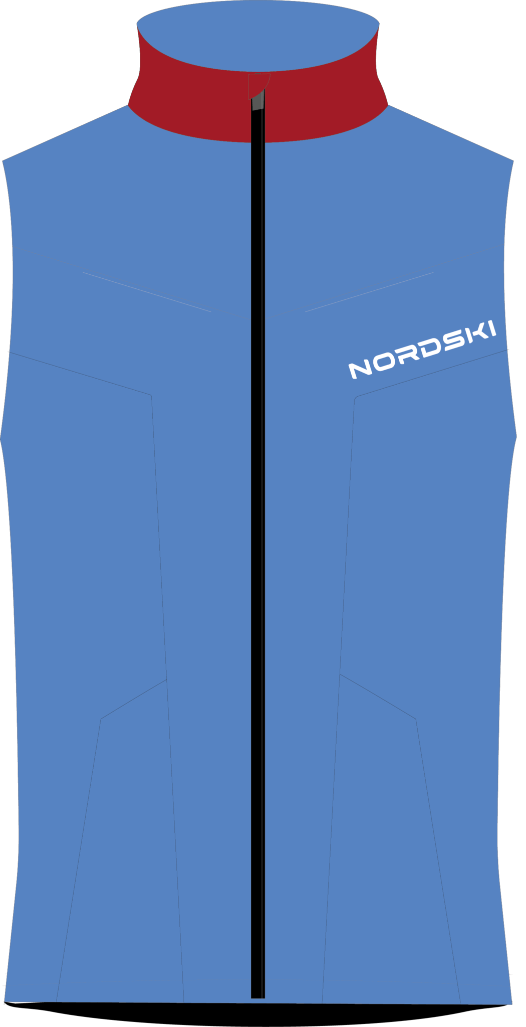 Nordski Jr National детский лыжный жилет blue
