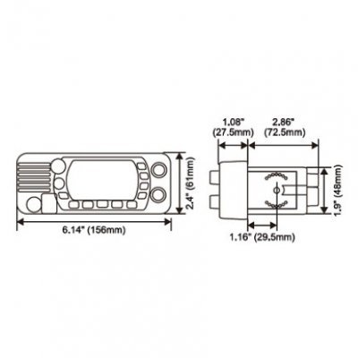 GX1400GPS / E VHF cellular device Standard Horizon