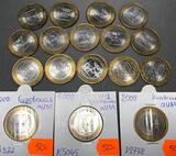 Б085_2 2009 10 рублей Кировская область СПМД аUNC х 1 шт. Б085_2 2009 10 рублей Кировская область СПМД аUNC х 1 шт.