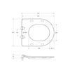BelBagno BB901SC Сиденье быстросъемное с металлическим креплением, с механизмом Soft Close, цвет: белый