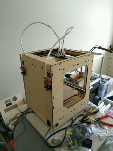 3D-принтер ZAV MAX T фанерный корпус