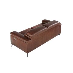 Диван 3-х местный 5319-3P-M1595 /6117 с реклайнером коричневый