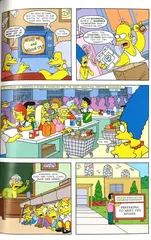 Simpsons Comics on Parade