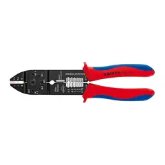 Клещи зажимные для опрессовки чернёные 230 мм Knipex 97 21 215 SB