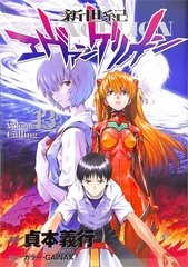 Neon Genesis Evangelion на японском. Том 13