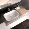 Geberit myDay 824261000+245460600 Шкафчик под раковину 1150x200x520 мм.какао с молоком+245460600 Раковина встраиваемая на столешницу 600 мм