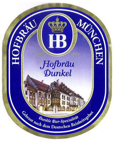 Пиво Hofbräu Dunkel