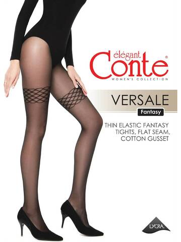 Колготки с имитацией чулок Versale Conte
