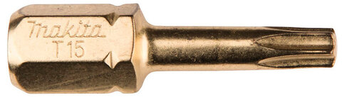 Насадка двусторонняя Impact Gold,, T15х25 мм Makita B-28400