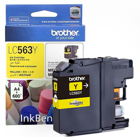 Картридж Brother LC563Y