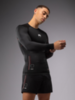 Рашгард Venum Tactical XT Black/Fire Red L/S