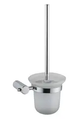 Туалетный ершик настенный HAIBA HB8410 в комплекте хром