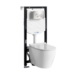 WasserKRAFT Aller 10TLT.010.ME.BN02.H002 Система инсталяции с унитазом фото