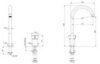 Remer Element ET57LBO Смеситель для раковины, цвет: белый матовый