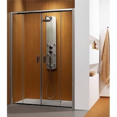 Radaway Premium Plus DWD 33393-01-01N Дверь душевая в нишу раздвижная 150х190 см фото