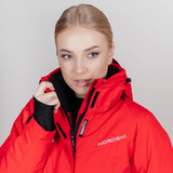 Элитный Горнолыжный костюм Nordski Extreme Red женский