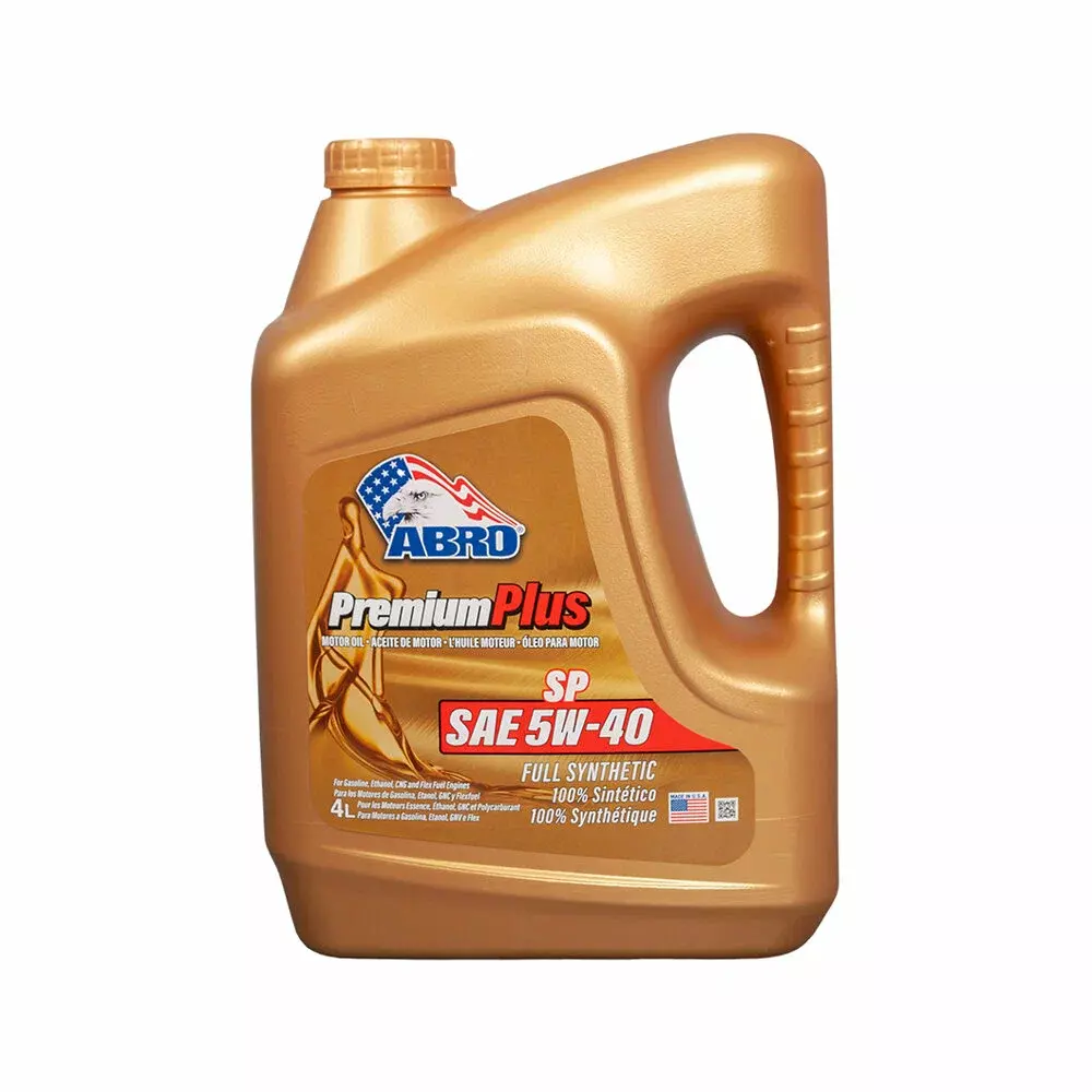 Масло моторное ABRO Premium Plus Full Synthetic 5W-40 синтетическое 4 л