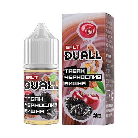 Жидкость DUALL Salt 2% HARD 30 ml - Табак Чернослив Вишня