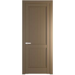 Межкомнатная дверь эмаль Profil Doors 3.2.1PM перламутр золото глухая