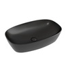 Ceramica Nova Element CN6049MB Умывальник чаша накладная овальная, 60x38, цвет: чёрный матовый