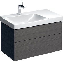 Geberit Xeno2 500.515.43.1 Тумба под раковину, 88x53x46.2см, Серый / Меламин, древесная структура фото