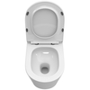 BelBagno Tre-Tor BB5180CH-TOR/SC Унитаз подвесной безободковый, с системой смыва "Торнадо"и сиденьем soft close, цвет: белый