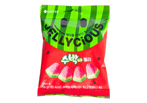 Жевательные драже JELLICiOUS арбуз, 56г