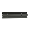 Lemark Shelf Line 9776054 Полка для душа прямая 400 мм из нерж. стали с крючками, графит