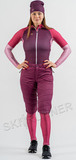 Элитный лыжный комплект жилет + шорты женский Noname Ski Vest-Shorts Red/Dk Rasberry