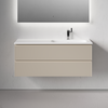 Sancos SNR120RCE Тумба подвесная SANCOS Snob R правая 1195х445х500, c двумя ящиками оснащенными доводчиками, Beige Soft, арт.SNR120RCE