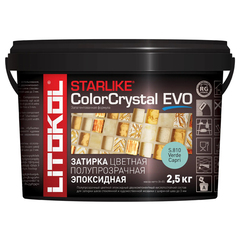 Затирка швов эпоксидная Litokol Starlike Evo S.800 Grigio Oslo, 2,5 кг