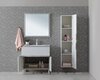 Aquanet 306147 Тумба с раковиной Алвита new 70 напольная 1 ящ., 2 дв. цв.дуб веллингтон белый (306147)