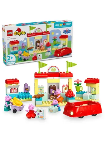 Конструктор DUPLO 10434 Свинка Пеппа: супермаркет