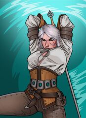 Открытка "Witcher: Ciri"